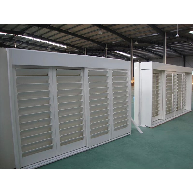 PVC Sliding Plantation Shutters